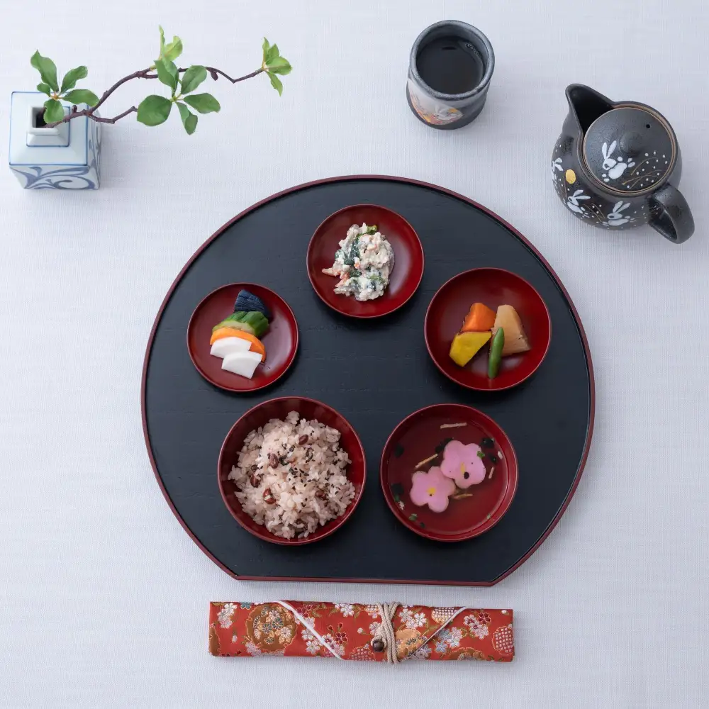 Lacquered Matte Nested Bowl Set