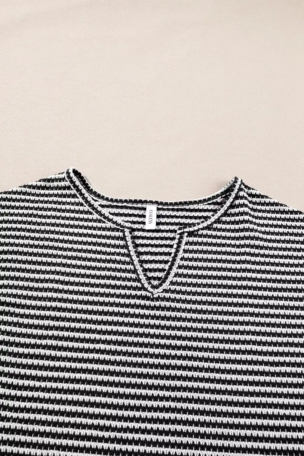 Knit Striped Blouse