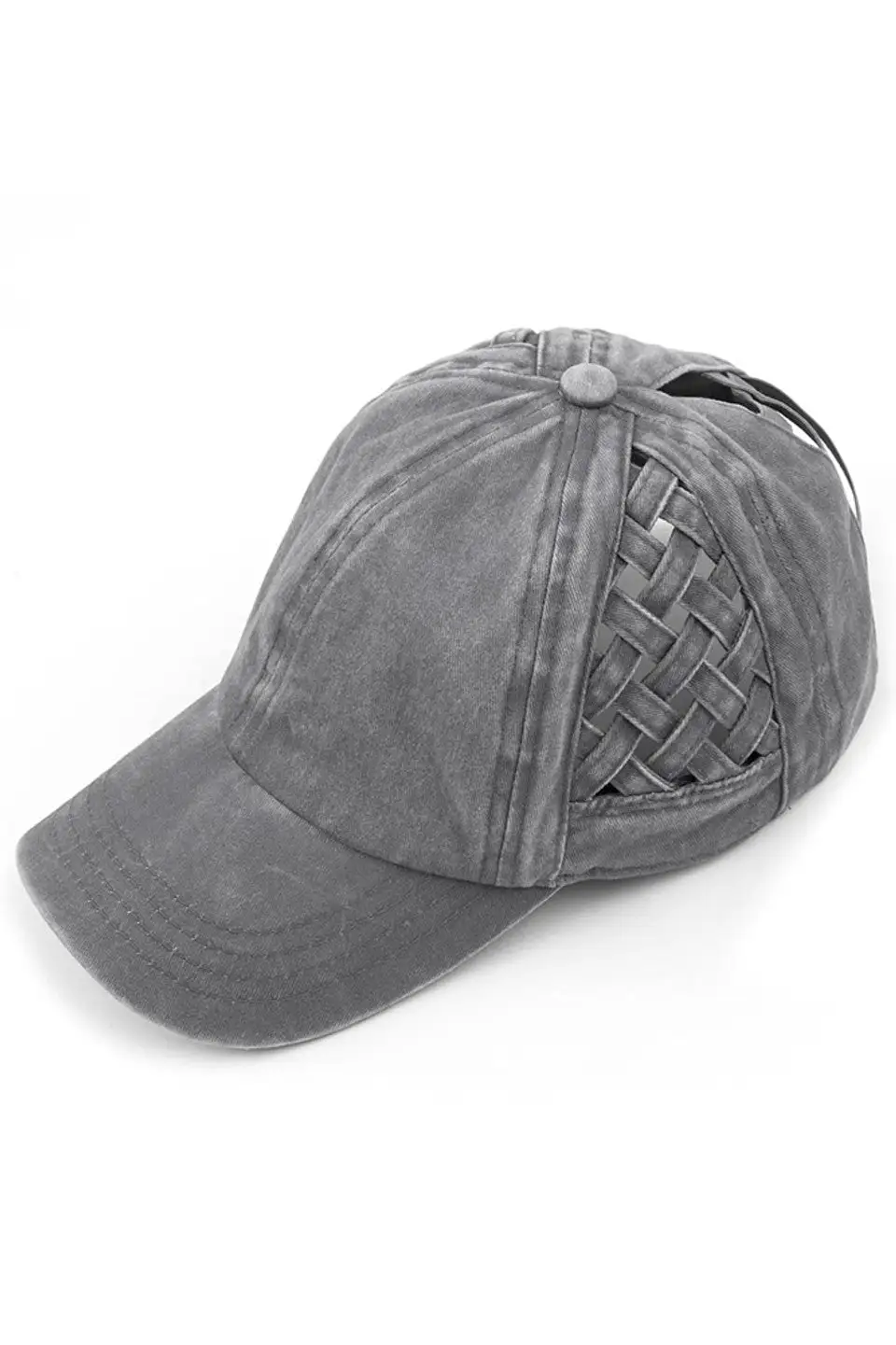 Weavon Basket Criss-cross Ponycap