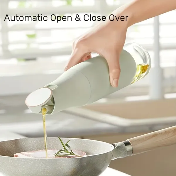 Glass Oil Dispenser Bottle