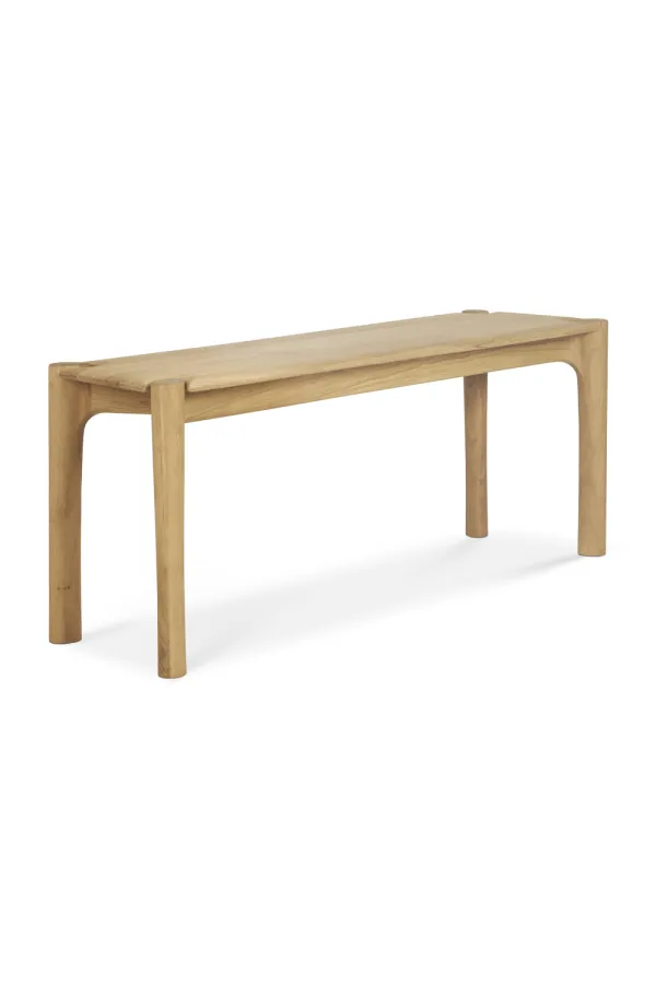 Minimal Oak Accent Bench