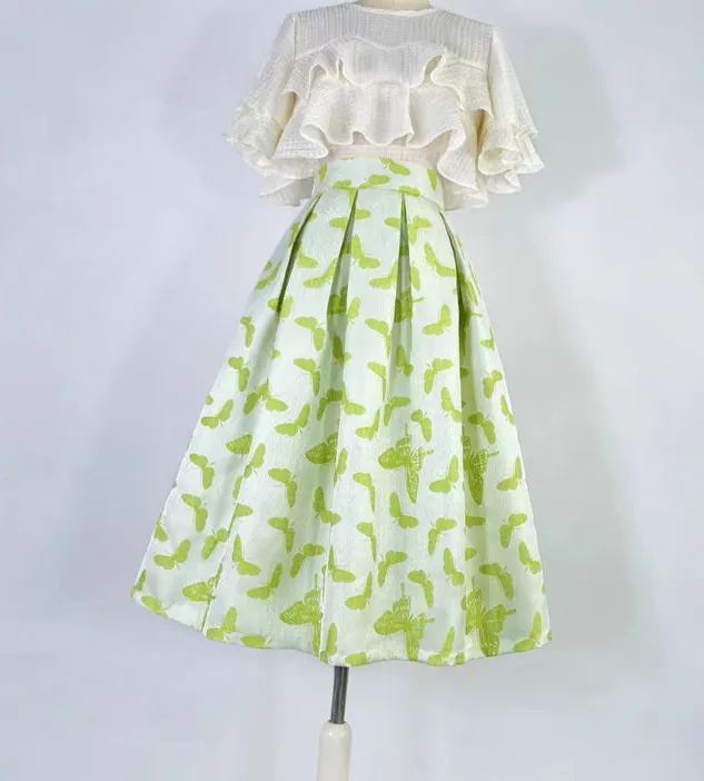 Flexible Picnic High Waist Skirt