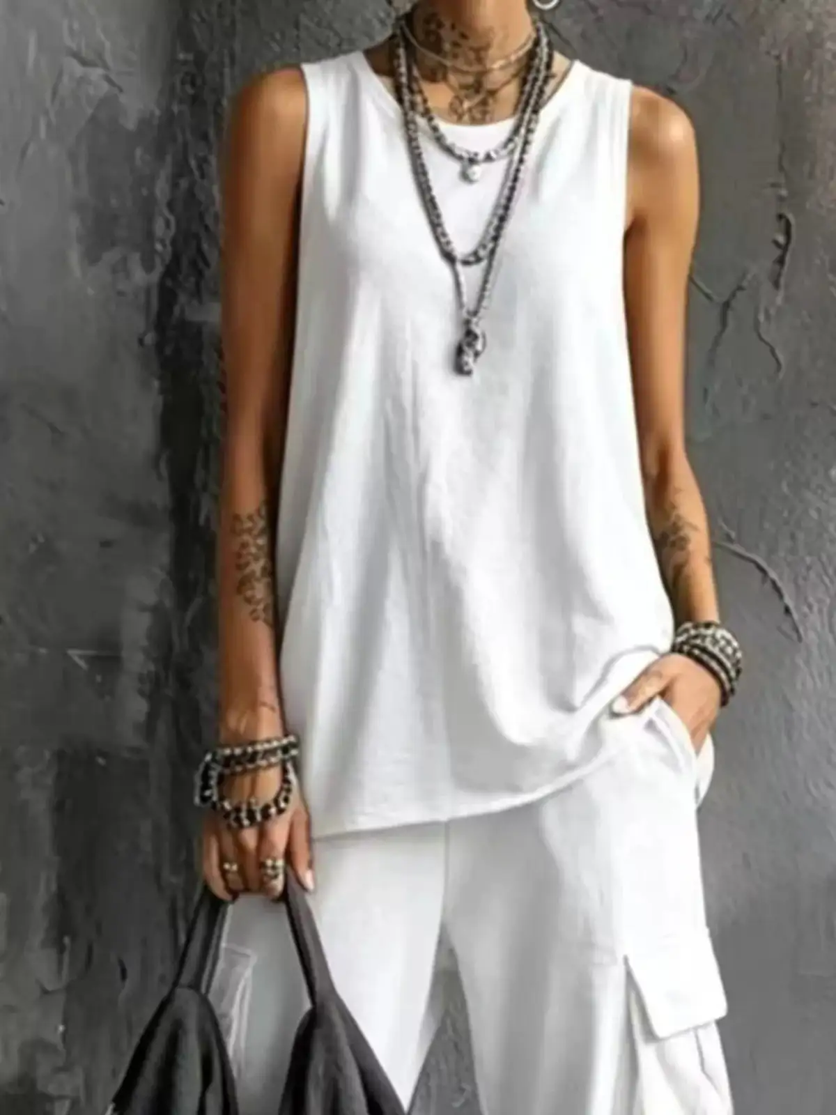 Cargo Pants Matching Set