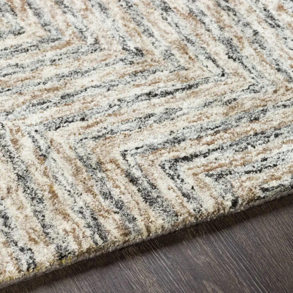 Textured Wool Blend Carpet