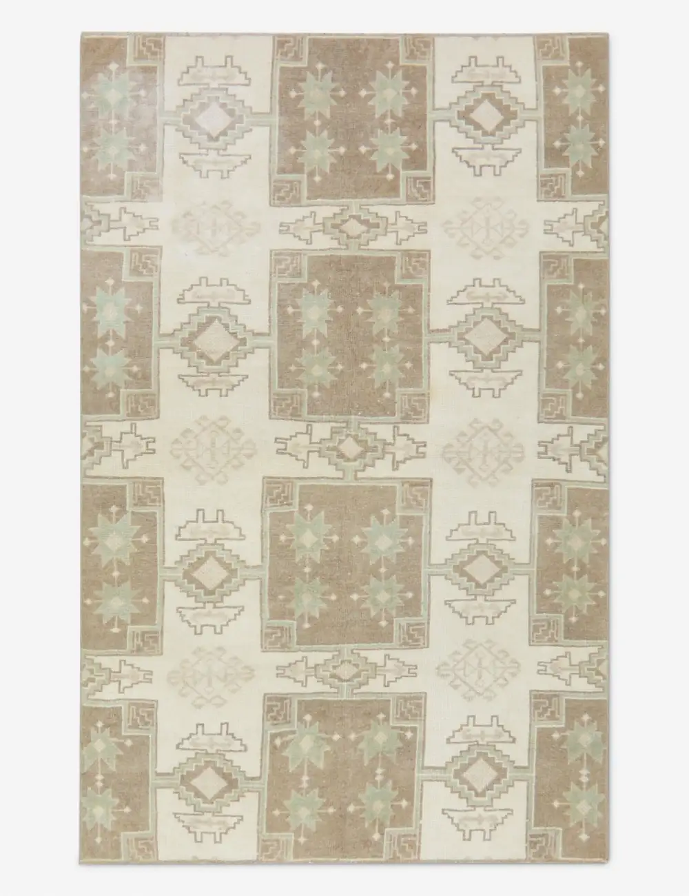 Handcrafted Distinctive Turkish Inspired Hand Knotted Wool Area Rug