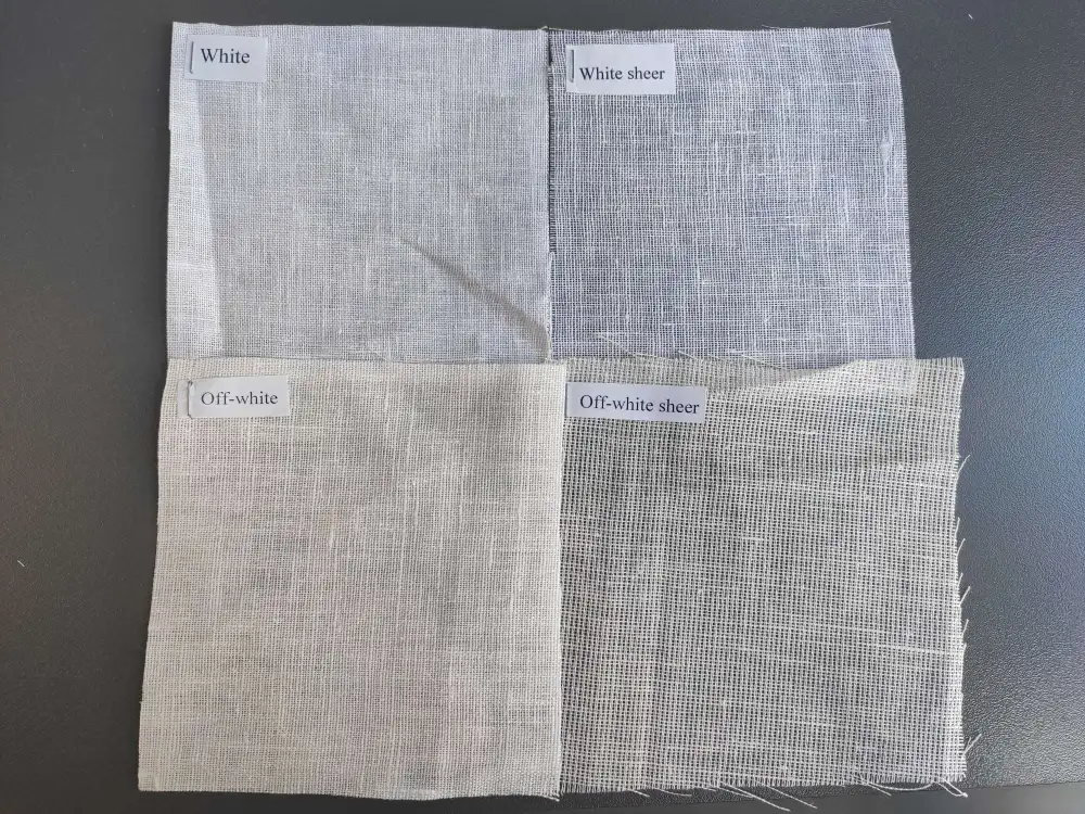 Sheer Rod Pocket Linen Curtain