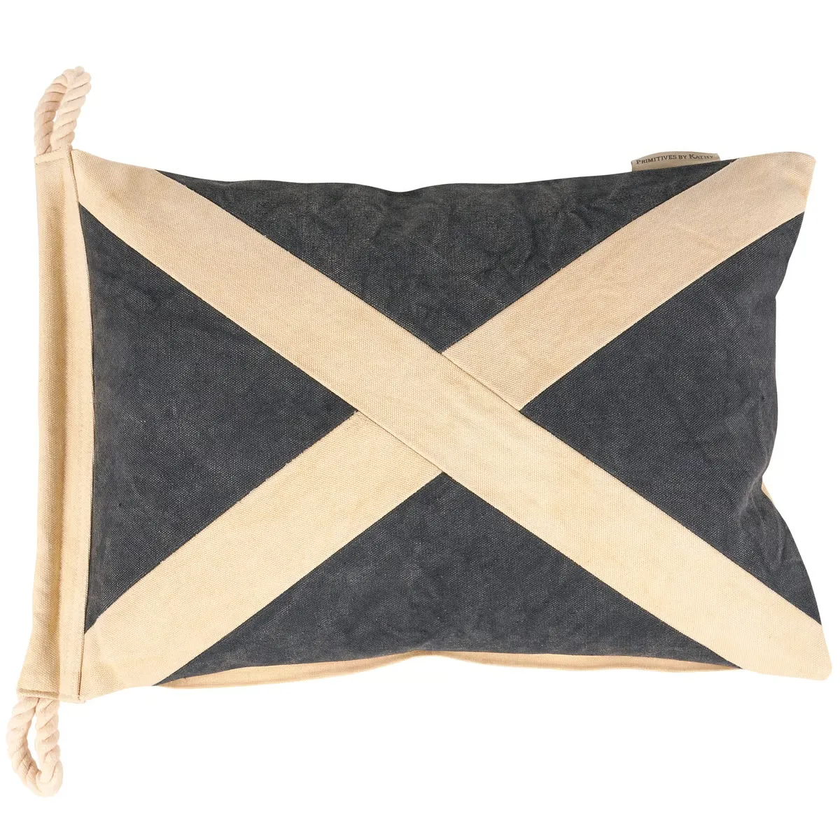 Refined Nautical Decorative Accent Pillow