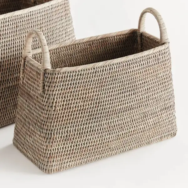 Home Accent Rattan Home Storage Basket
