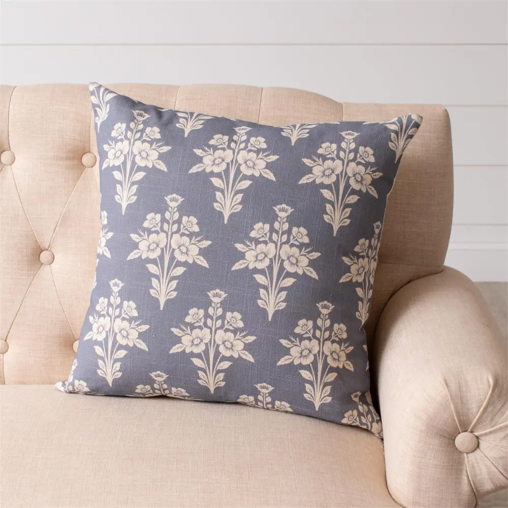 Decorative Floral Decorative Accent Pillow