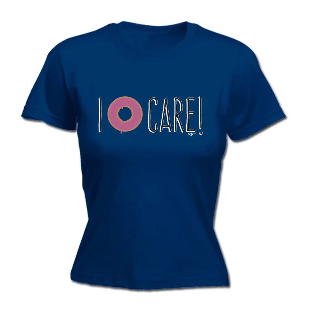 Donut Care Graphic Fitted Tee