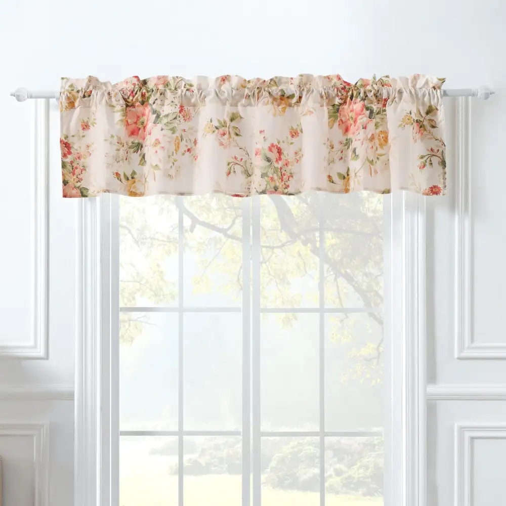 Semi-Sheer Rod-Pocket Valance