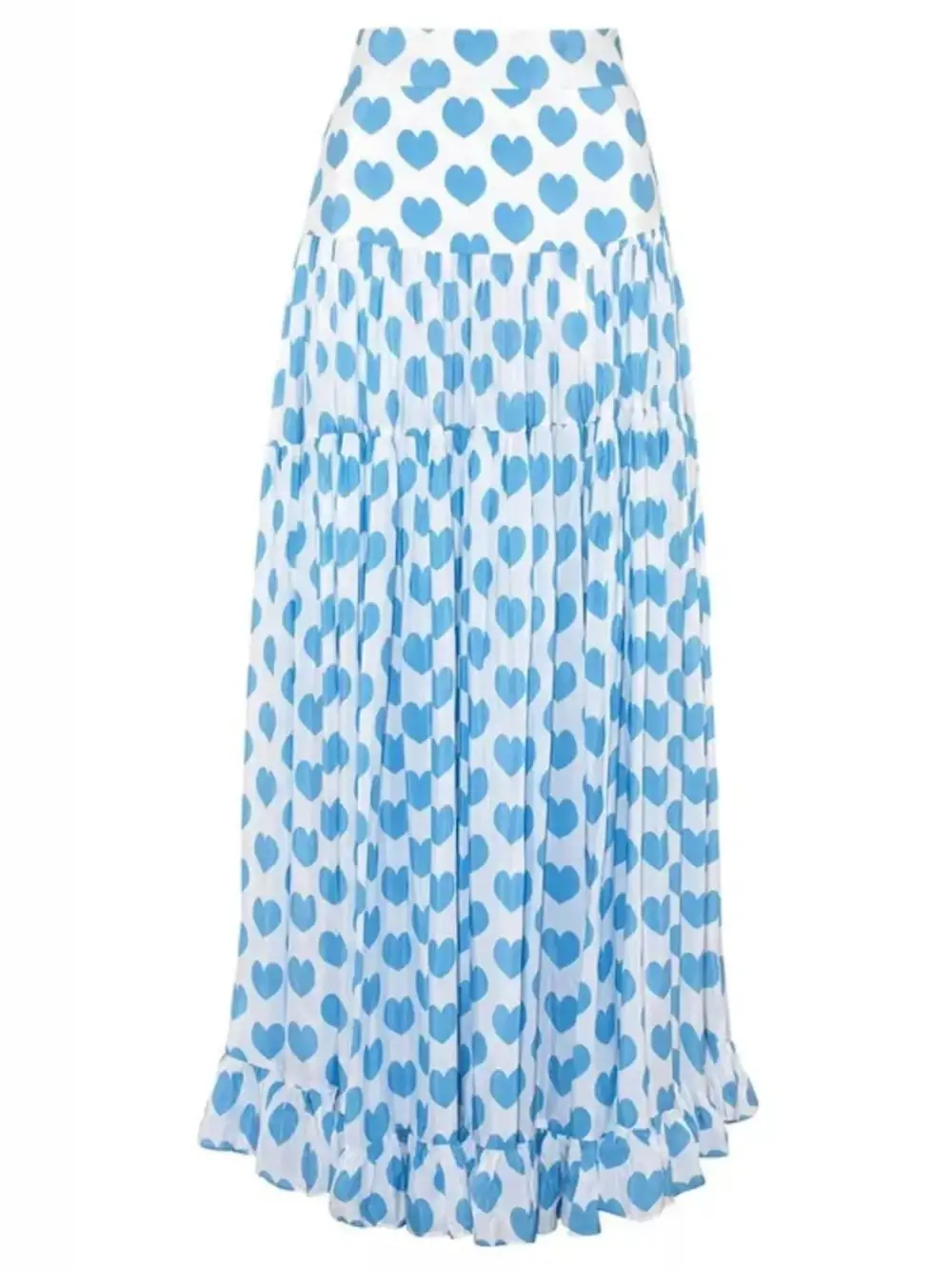 Printed One Piece Skirt Swim Dress