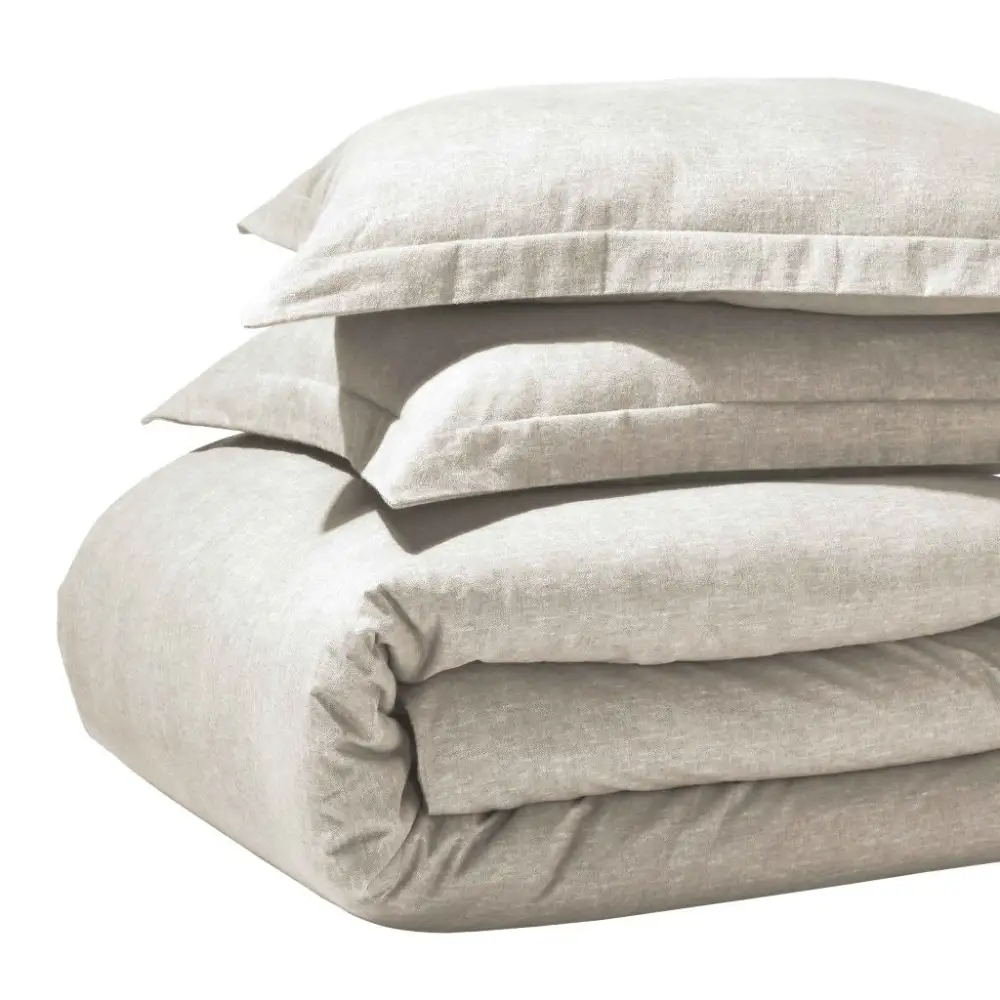 Cotton Flannel Duvet Cover Bedding Set