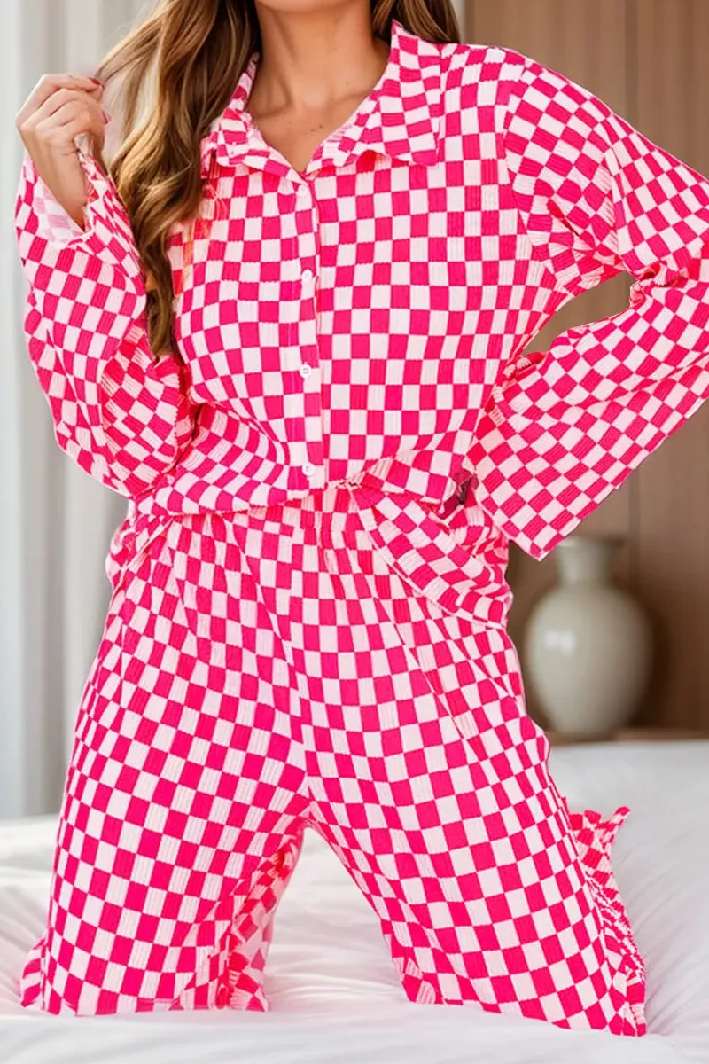 Plaid Everyday Lounge Set