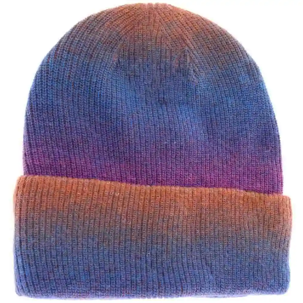 Unisex Ombre Cuffed Beanie