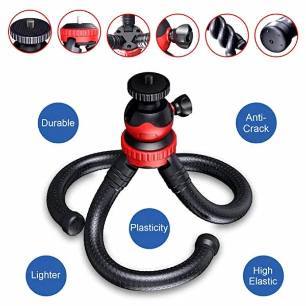 Universal Mobile Octopus Tripod Stand