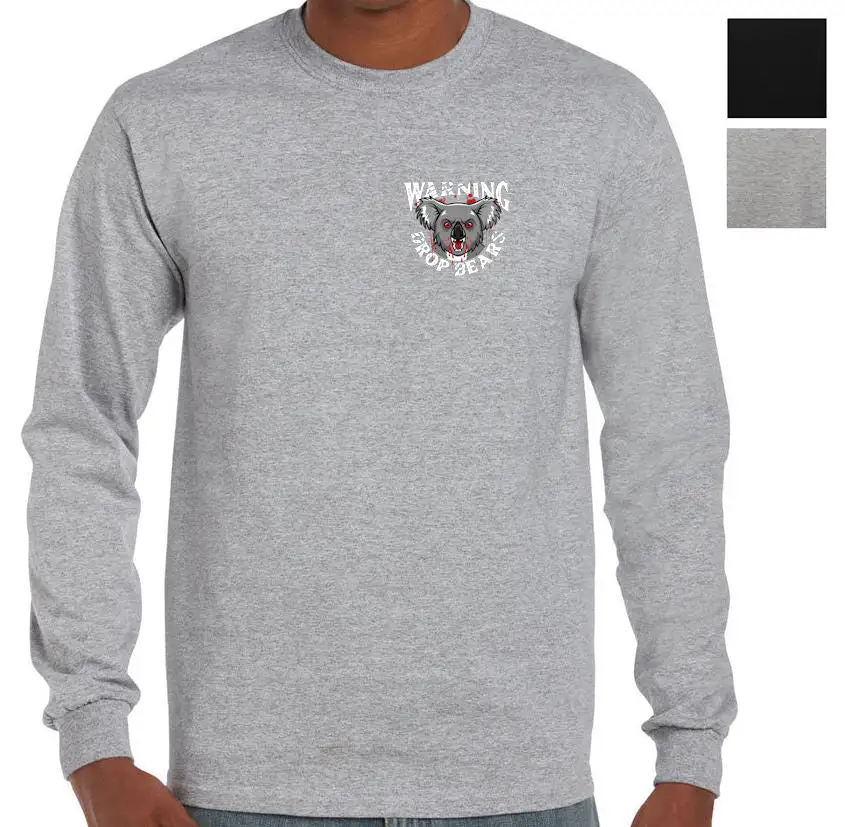 Bear Warning Logo Longsleeve Shirt