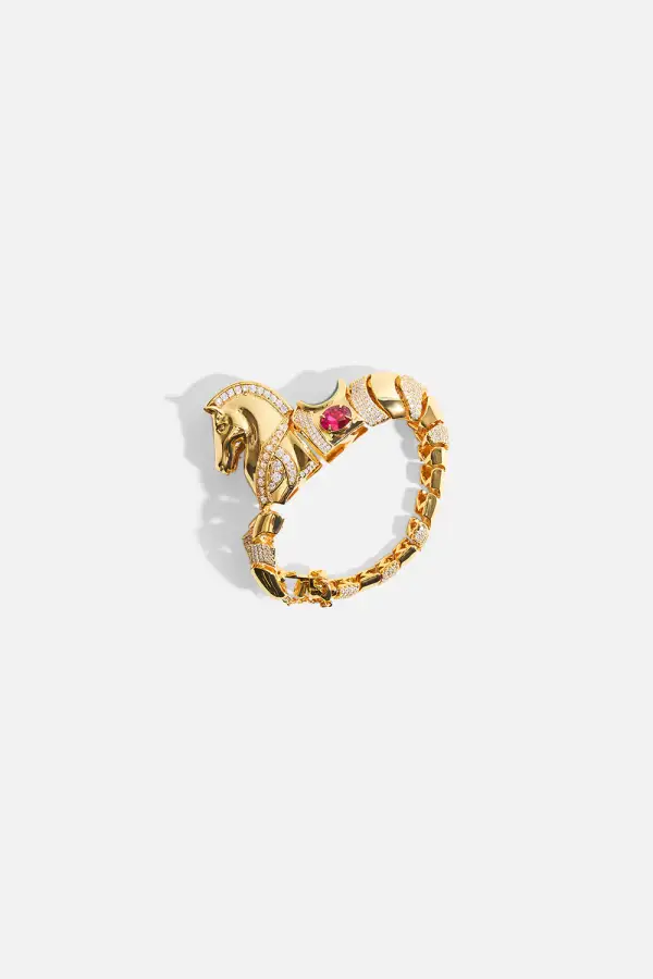 Savage Beauty Horse Bracelet