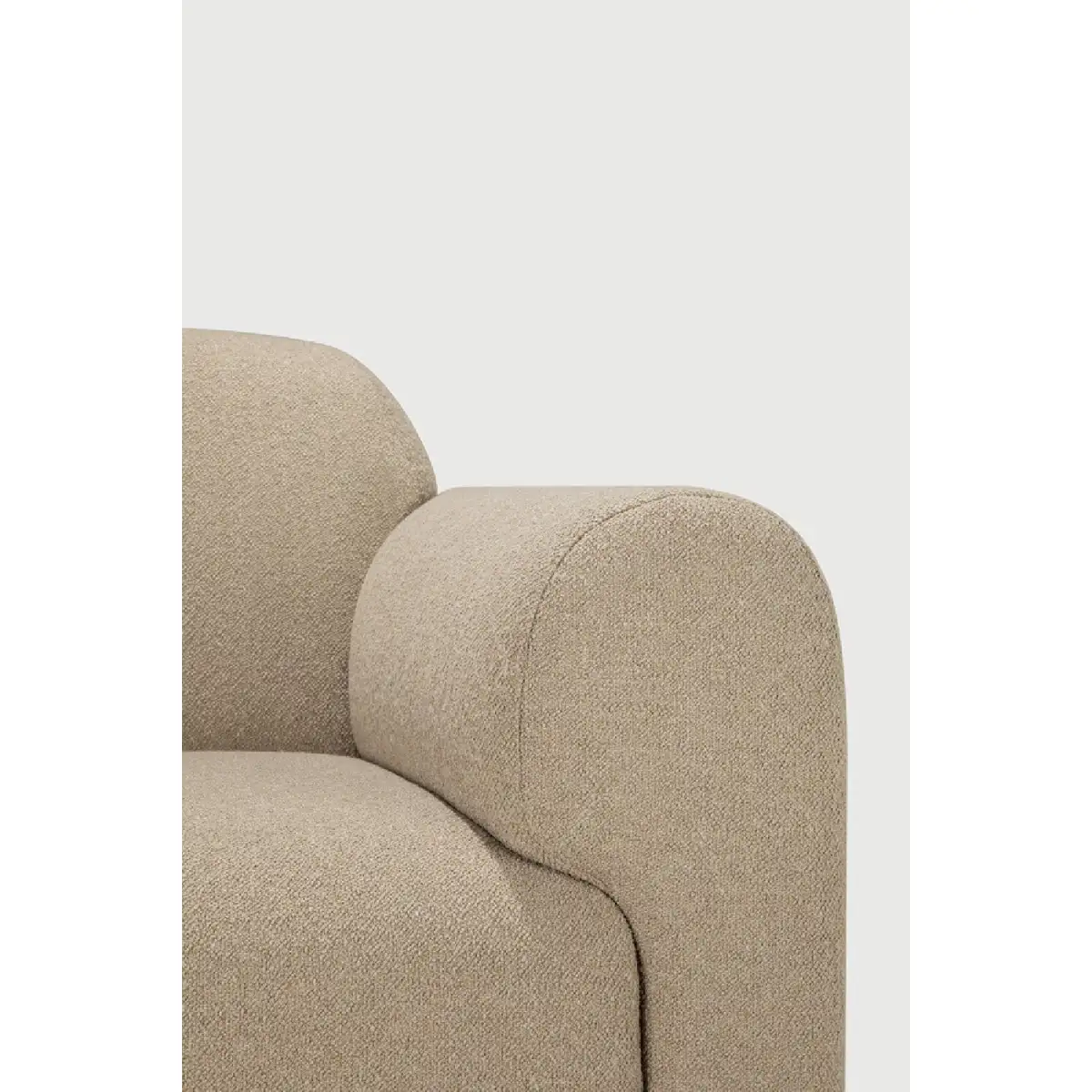 Clean-Line Contemporary Sofa