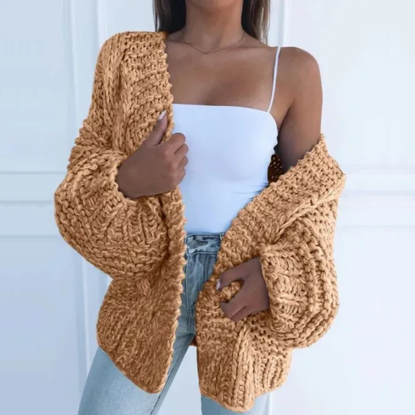 Relaxed Knit Cardigan
