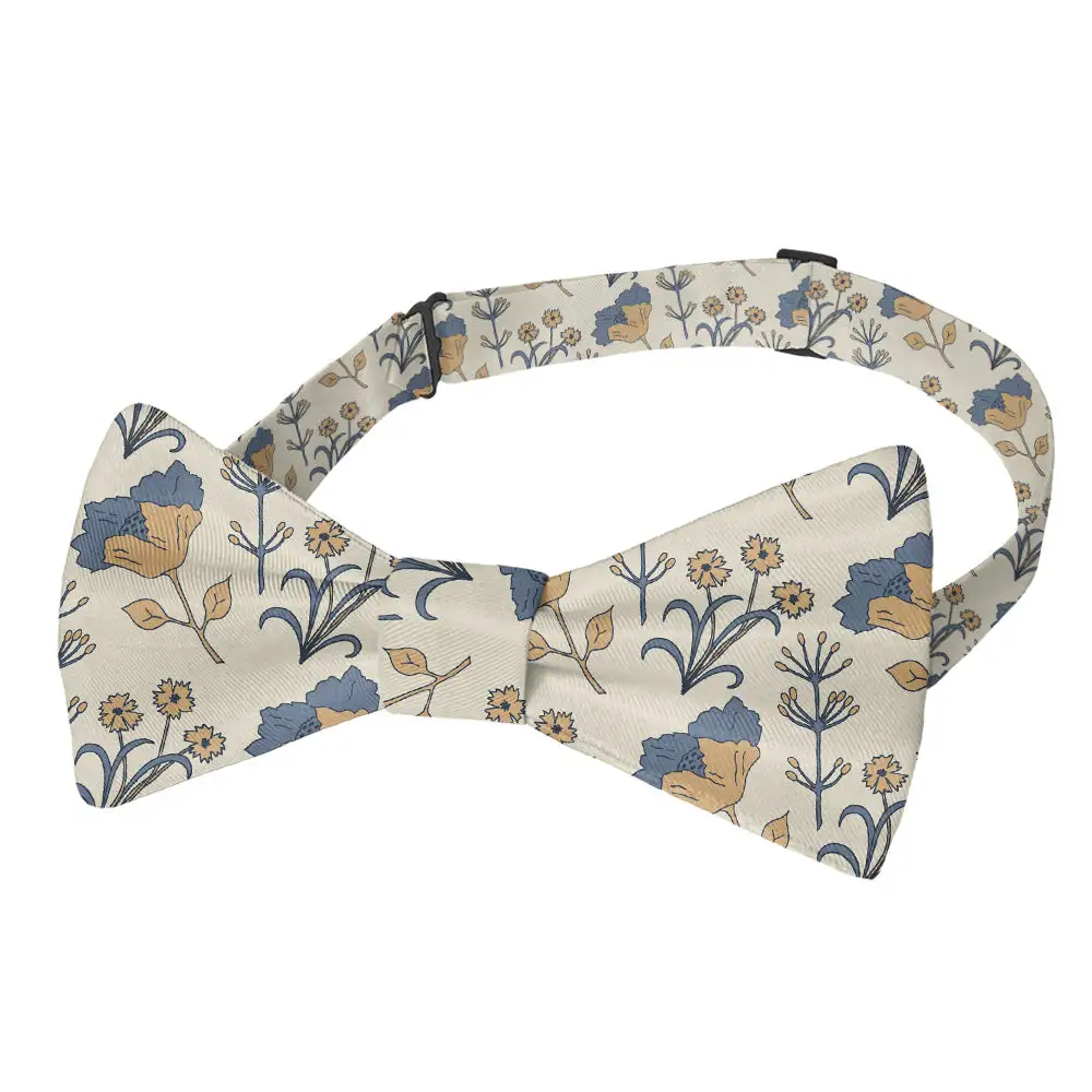 The Lyn Floral Motif Bow Tie