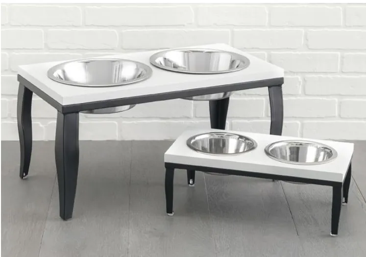 Modern Dog Bowl Feeder