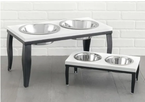Modern Dog Bowl Feeder