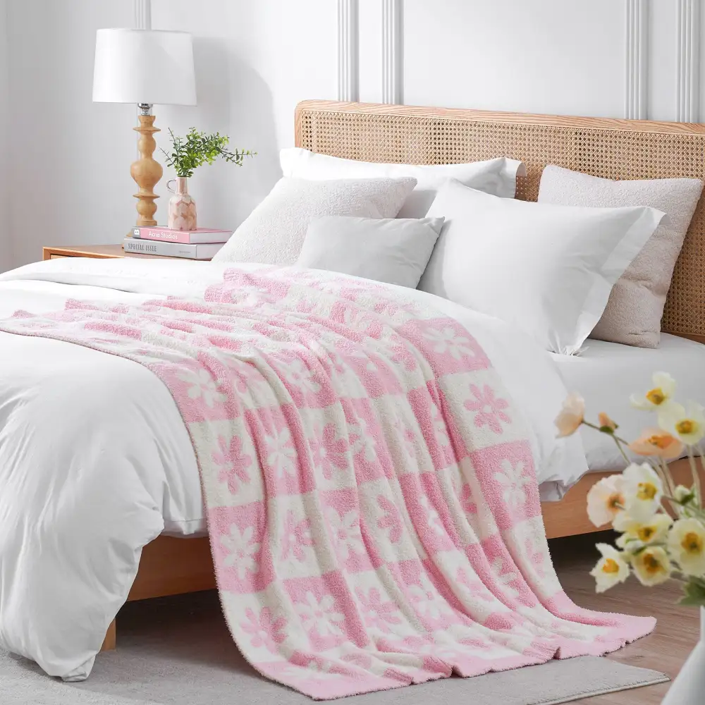 Cozy Floral Blanket