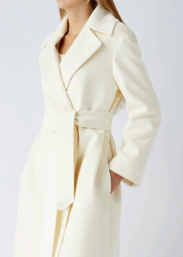 Long Sleeve White Coat