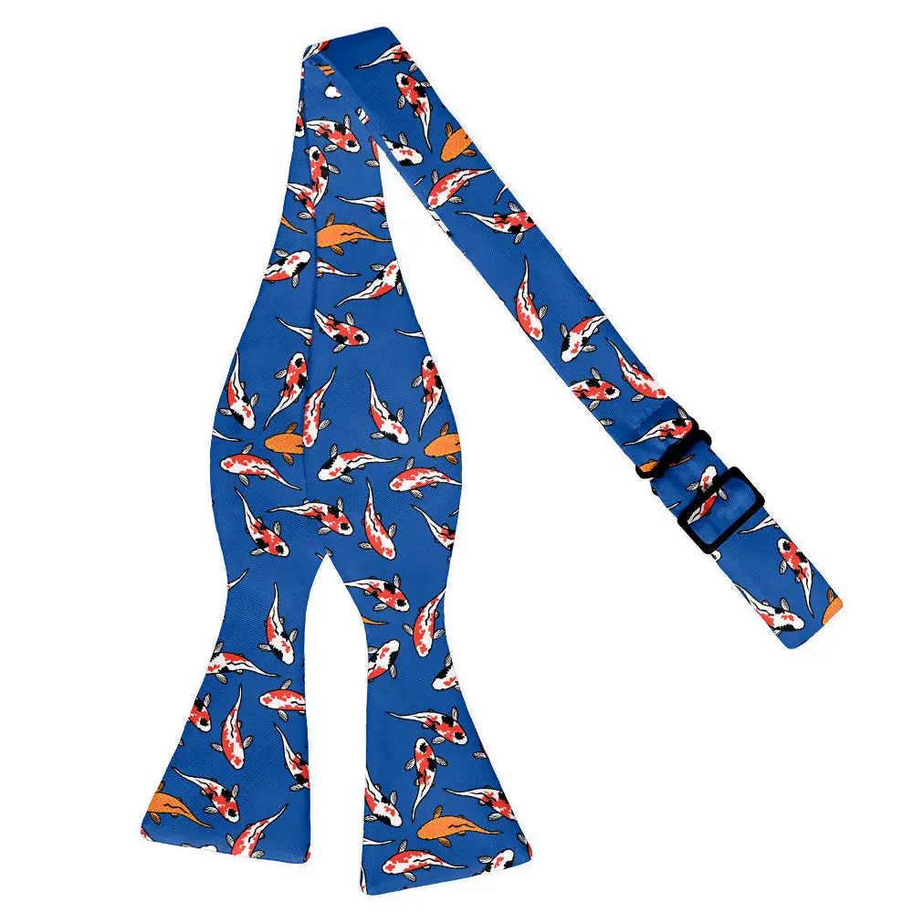Koi Fish Pattern Bow Tie
