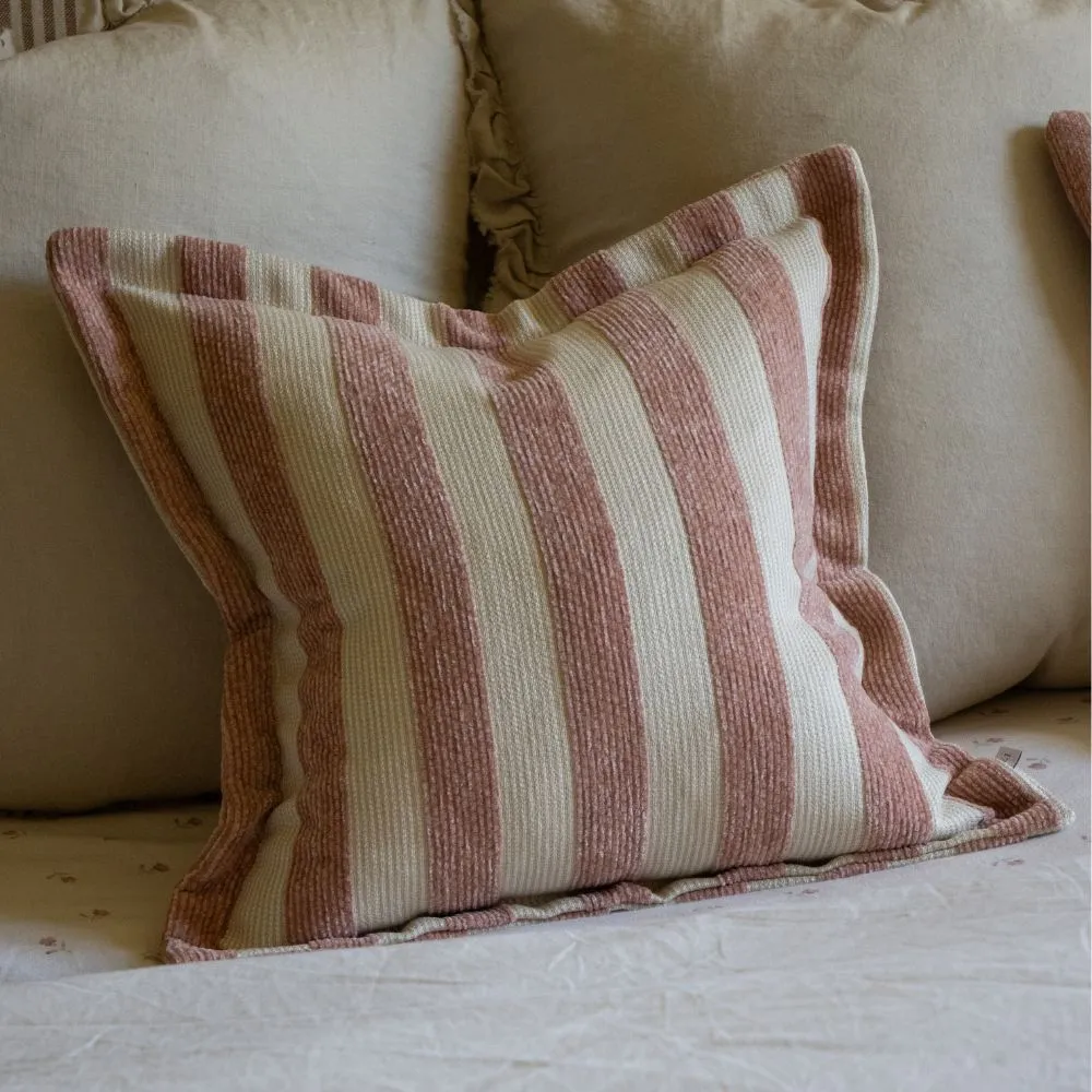 Tailored Striped Accent Cushion