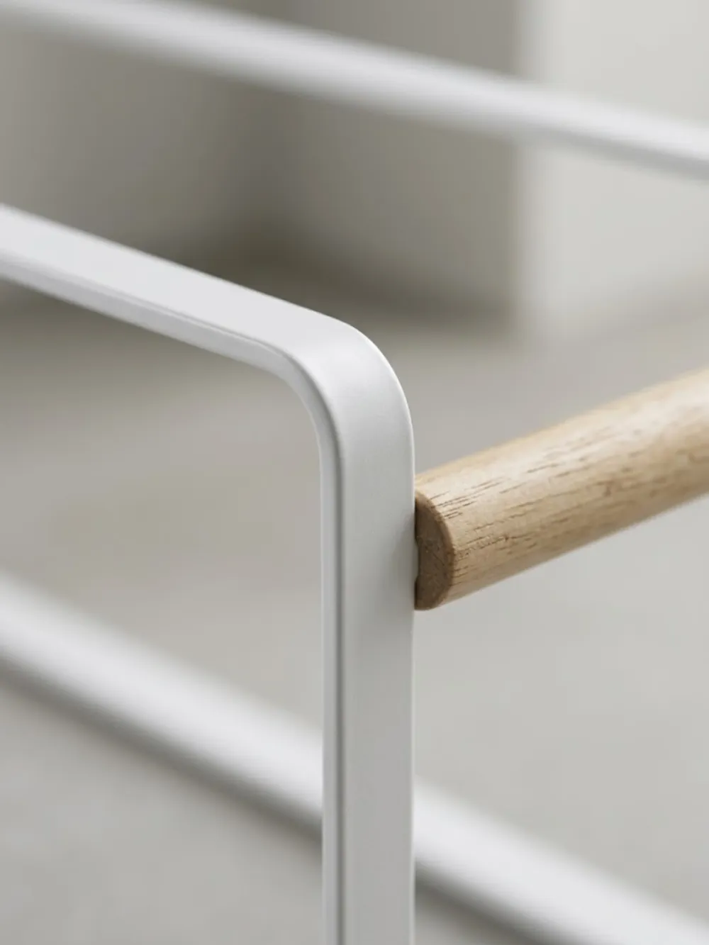 White Stackable Shoe Rack