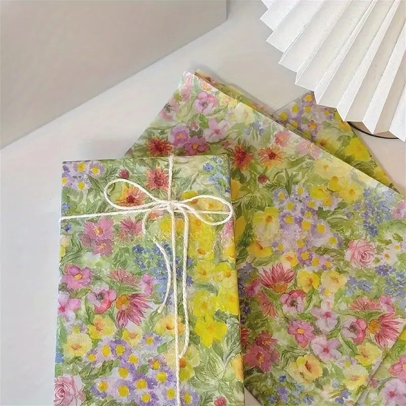 Watercolor Floral Wrapping Paper
