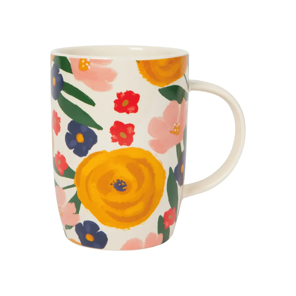 Tall Porcelain Mug