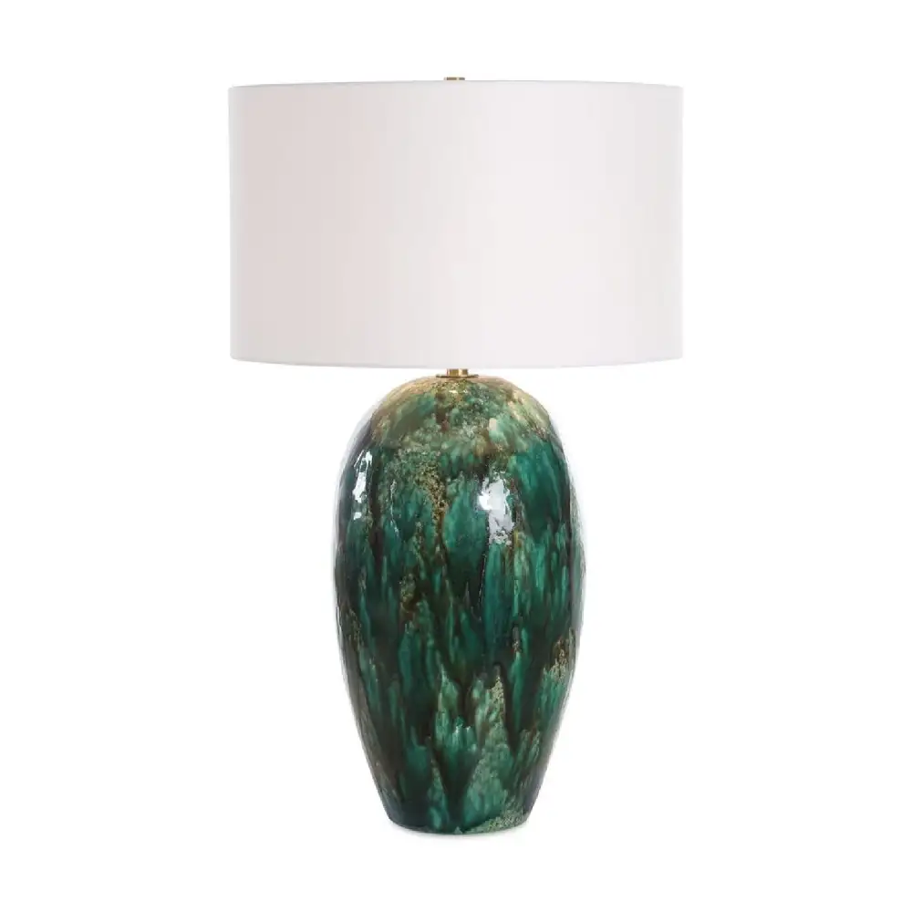 Dripped Ceramic Table Lamp