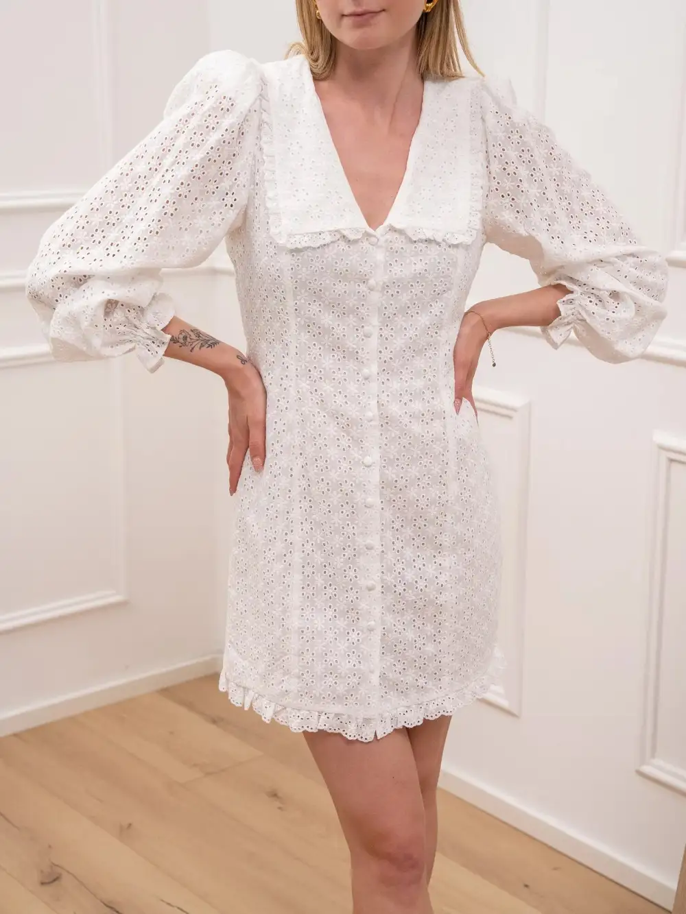 Mellow Mini Ruched Dress