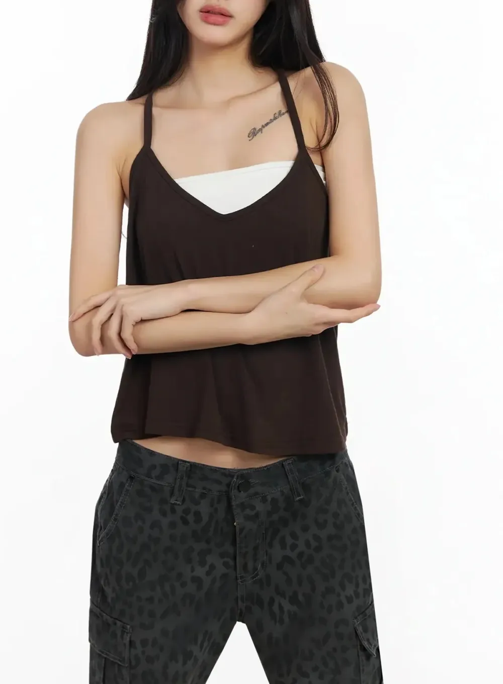 Halter-Neck Tank Top