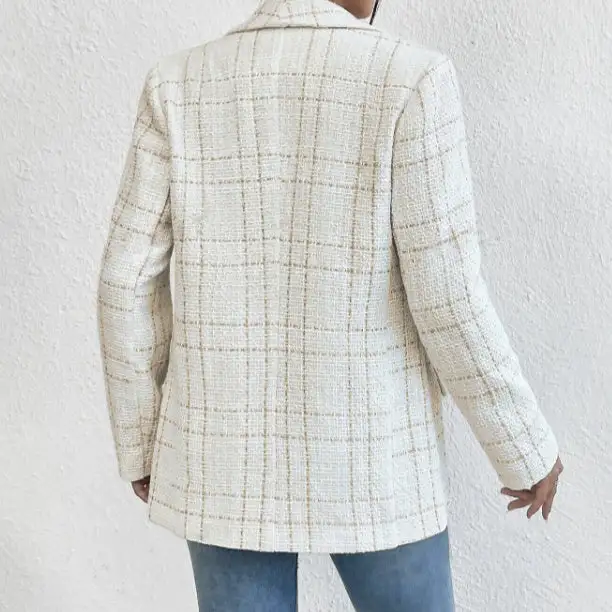Tailored Linen Style Jacket
