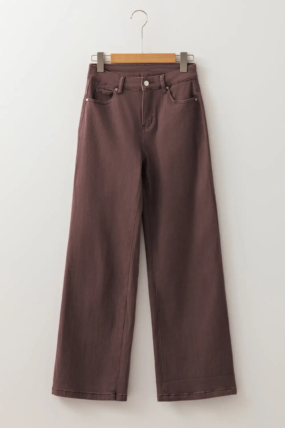 Clean Woven Denim Jeans