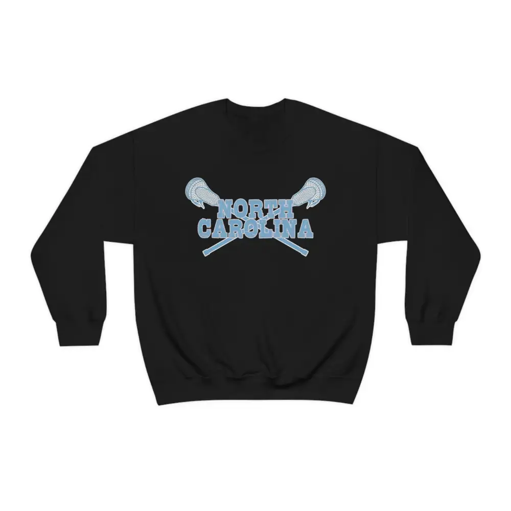 Everyday Crossed Sticks Lacrosse Graphic Crewneck Sweatshirt
