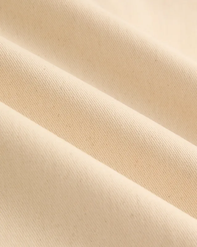 Recycled Cotton Pants Canvas/White