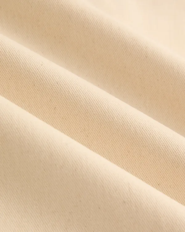 Recycled Cotton Pants Canvas/White