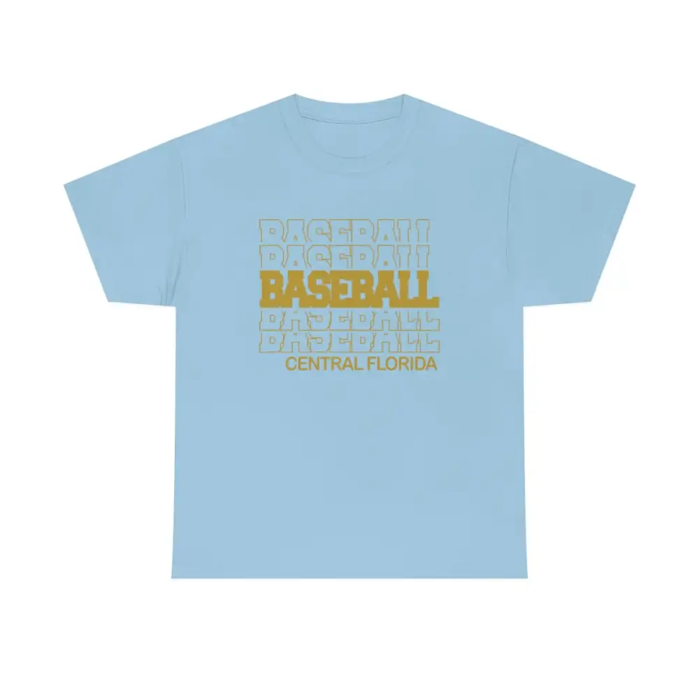 Baseball Central Florida in Modern Stacked Lettering