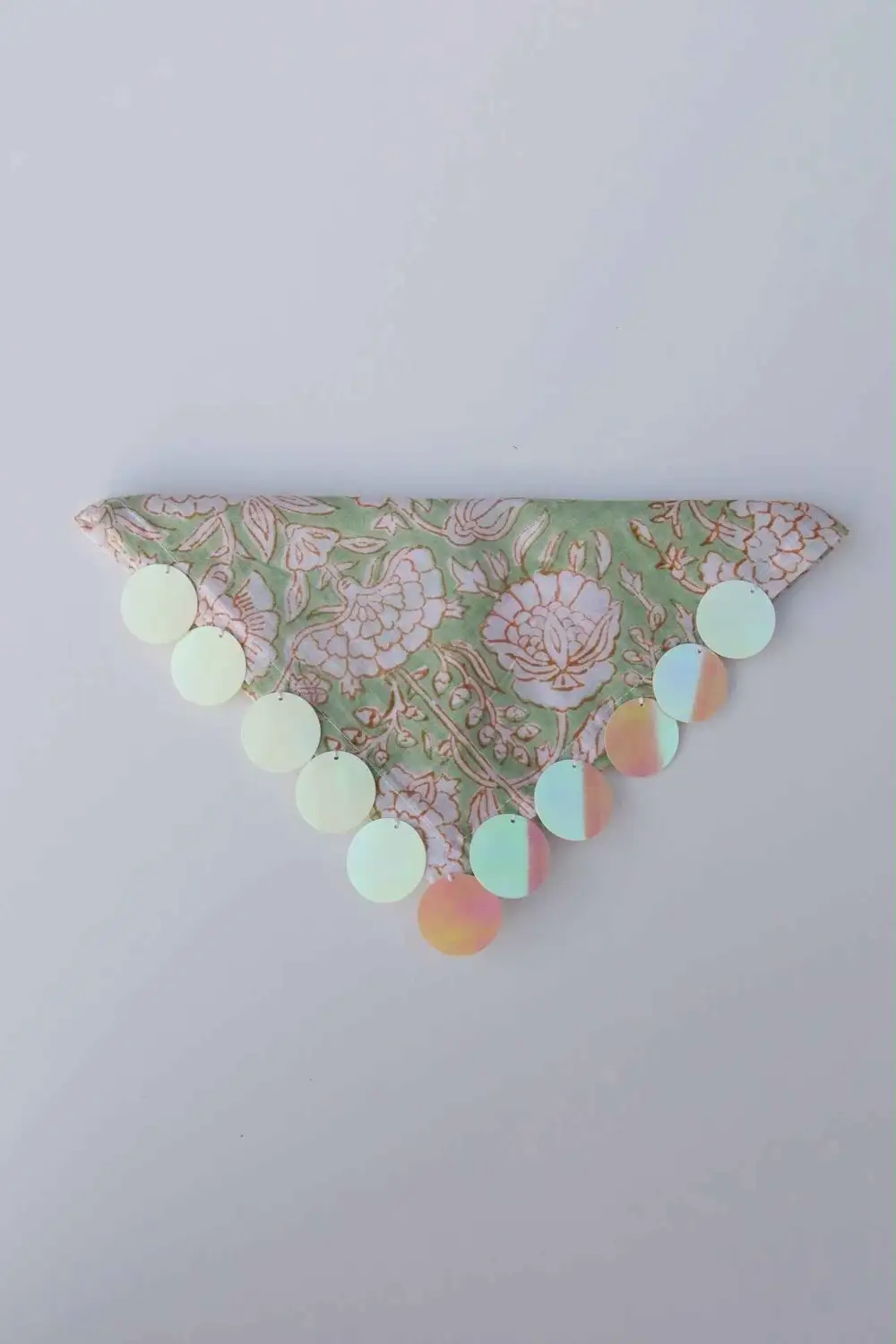 Soft Botanical Fashion Scarf