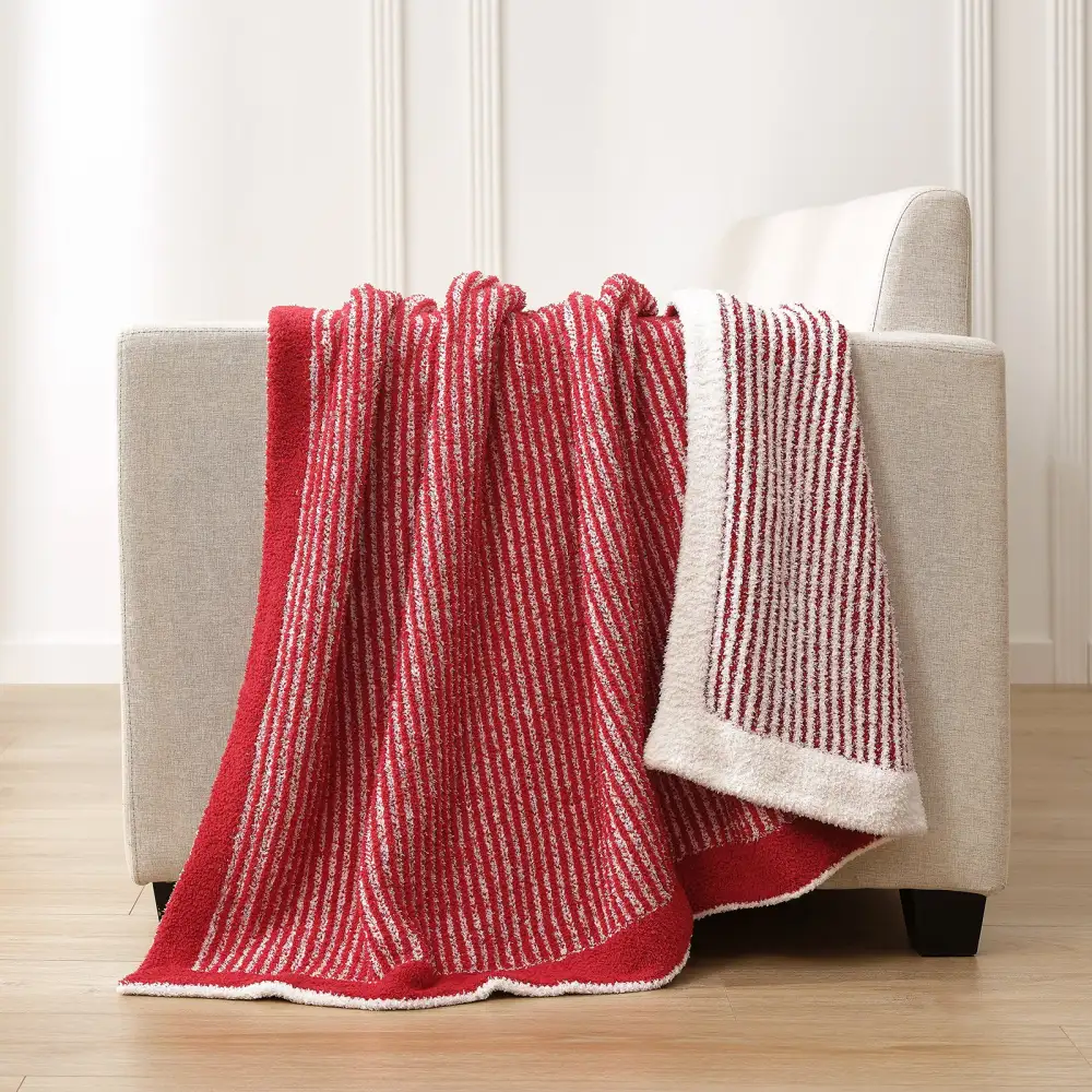 Layered Ribbed Blanket