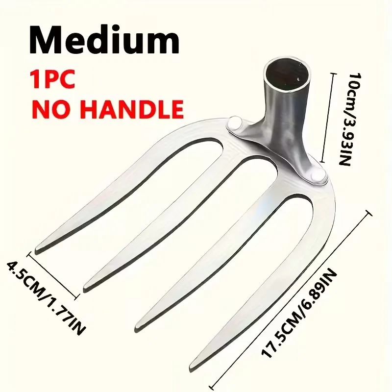 Stainless Steel 3-Tine Fork Head