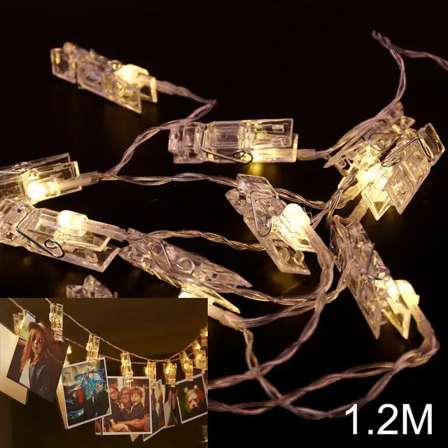 Photo Clip String Lights