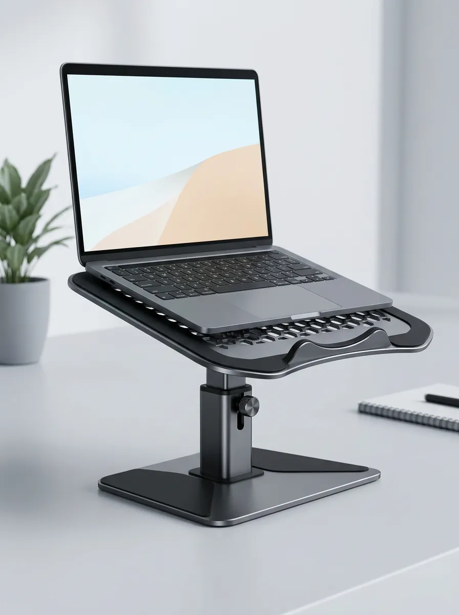 Portable Ergonomic Adjustable Aluminum Laptop Stand