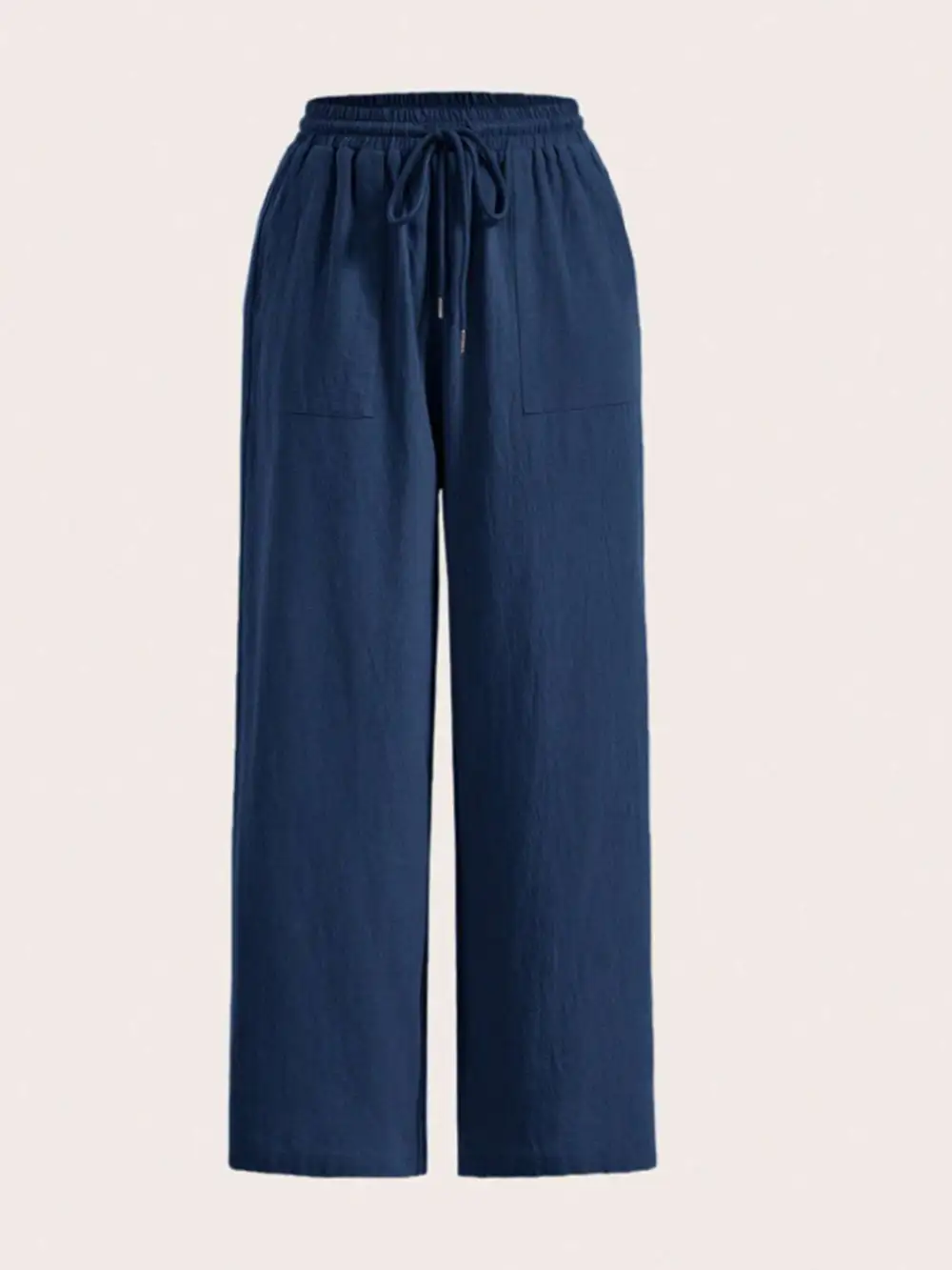 Drawstring Wide Leg Pants Edit 7