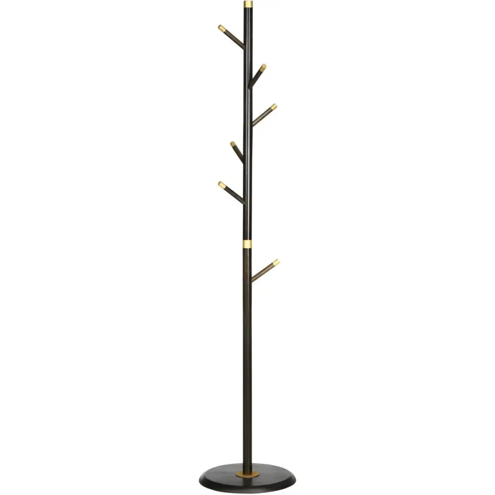 Freestanding Bamboo Coat Stand
